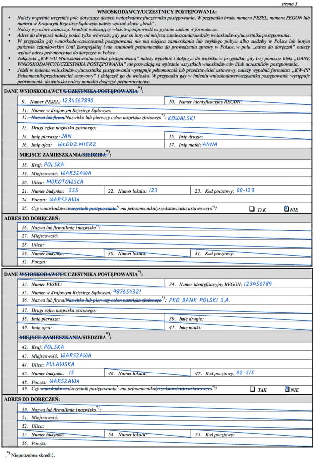 Jak wypełnić KW WPIS - uniknij błędów przy wykreśleniu hipoteki Jak wypełnić KW WPIS - uniknij błędów przy wykreśleniu hipoteki